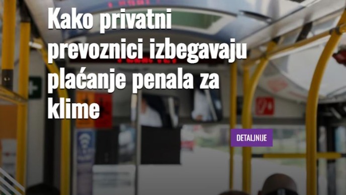 Prevoznici izbegavaju penale